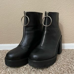Current Mood Franky Platform boots